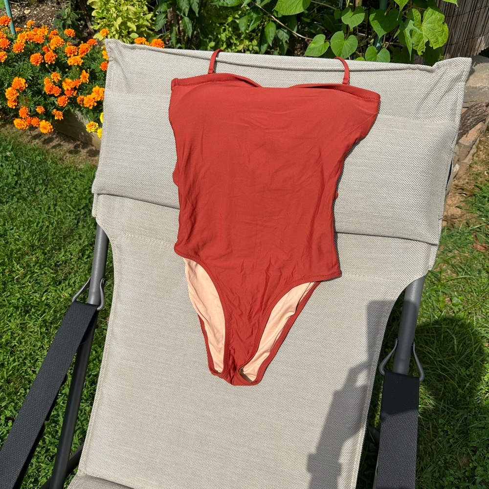 J.Crew x-back swimsuit
